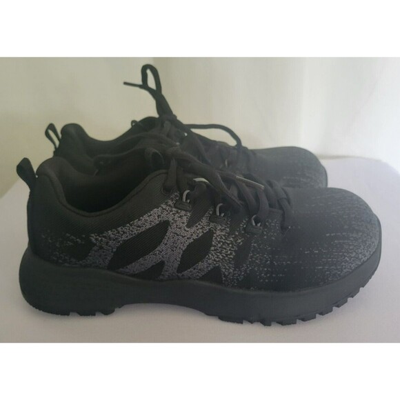 Shoes For Crews Heather II NCT Black Women's Size 7 Medium Steel Toe - Picture 2 of 11